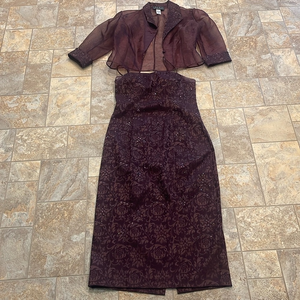 Alex Evenings dress with jacket